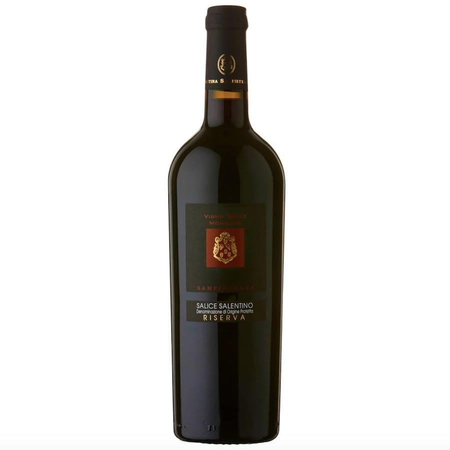 “VIGNE DELLE MONACHE” SALICE SALENTINO RISERVA DOC 2019 SAMPIETRANA