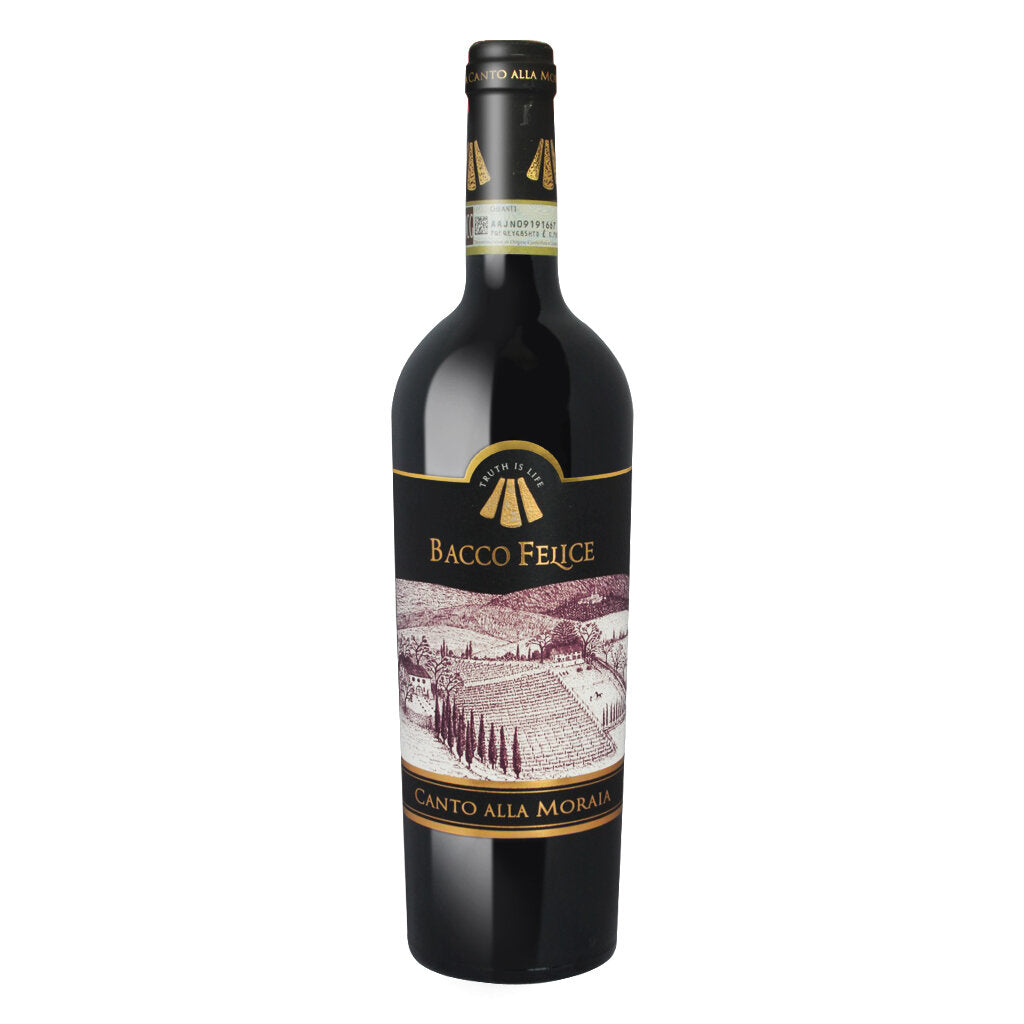 “BACCO FELICE” CHIANTI DOCG 2019 BIOLOGICO CANTO ALLA MORAIA