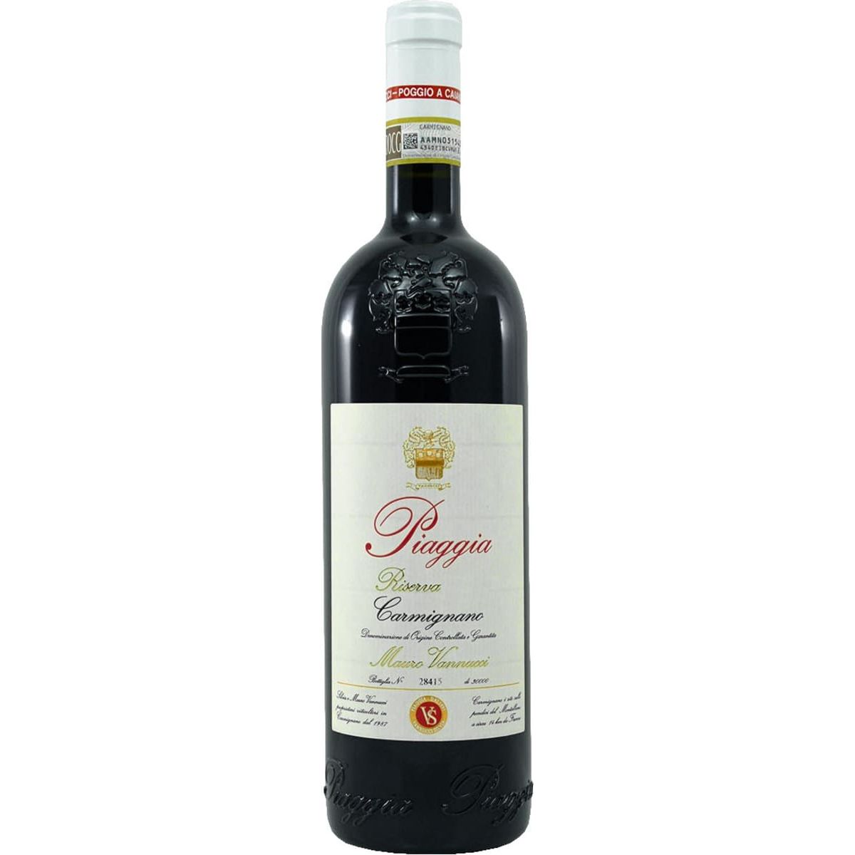 «PIAGGIA» CARMIGNANO RISERVA DOCG 2018-19 SUPER TUSCAN PIAGGIA (#1 WINE OF ITALY)